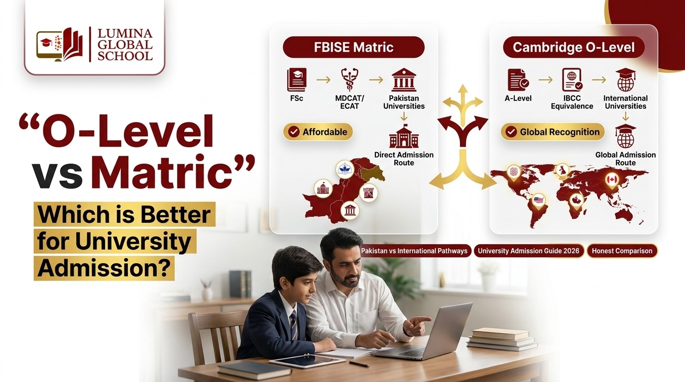 O-Level vs Matric: Which is Better for University Admission?